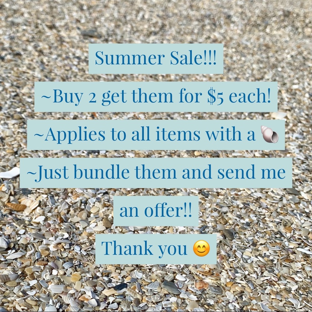 🐚Summer Sale!! 🐚